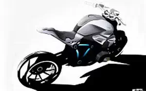 Desktop wallpapers motorcycle BMW Concept Roadster - 2014