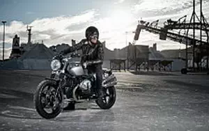 Motorcycles desktop wallpapers BMW R nineT Scrambler - 2015