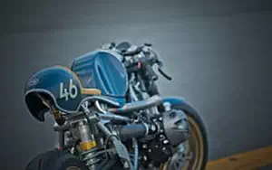 2014 46 Works Project Japan BMW R nineT custom motorcycle desktop wallpaper