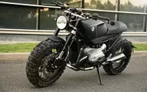 Wallpapers custom motorcycle Lazareth BMW R1200R Scrambler 2014