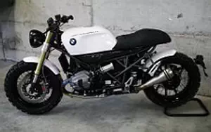 Wallpapers custom motorcycle Lazareth BMW R1200R Scrambler 2014