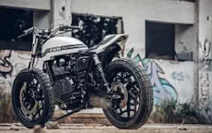 Wallpapers custom motorcycle Onehandmade Triumph Thruxton 900 2016