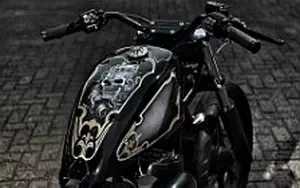 Wallpapers custom motorcycle Studio Motor The Blade 2016 Harley Davidson Sportster XL1200 2003