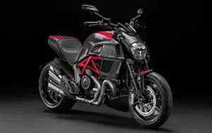 Desktop wallpapers motorcycle Ducati Diavel Carbon - 2015