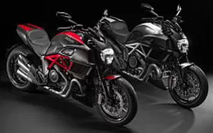 Desktop wallpapers motorcycle Ducati Diavel Carbon - 2015