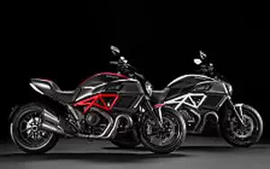 Desktop wallpapers motorcycle Ducati Diavel Carbon - 2015