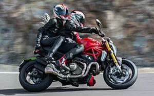 Desktop wallpapers motorcycle Ducati Monster 1200 S - 2014