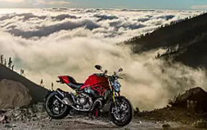 Desktop wallpapers motorcycle Ducati Monster 1200 S - 2014