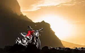 Desktop wallpapers motorcycle Ducati Monster 1200 S - 2014