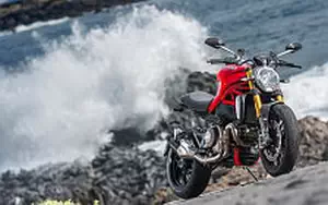 Desktop wallpapers motorcycle Ducati Monster 1200 S - 2014