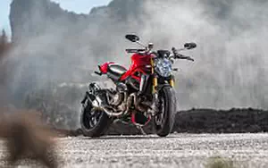 Desktop wallpapers motorcycle Ducati Monster 1200 S - 2014