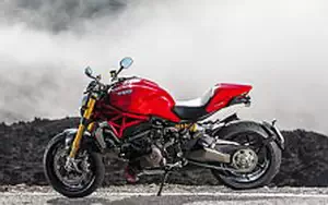 Desktop wallpapers motorcycle Ducati Monster 1200 S - 2014