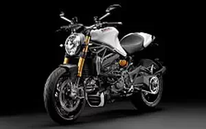 Desktop wallpapers motorcycle Ducati Monster 1200 S - 2014