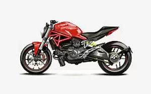 Desktop wallpapers motorcycle Ducati Monster 1200 - 2014