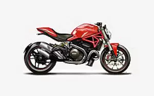 Desktop wallpapers motorcycle Ducati Monster 1200 - 2014