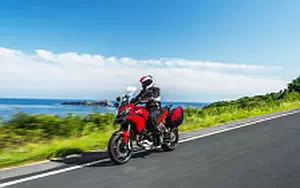 Desktop wallpapers motorcycle Ducati Multistrada 1200 S Touring - 2014