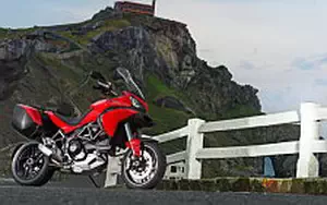 Desktop wallpapers motorcycle Ducati Multistrada 1200 S Touring - 2014