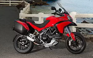 Desktop wallpapers motorcycle Ducati Multistrada 1200 S Touring - 2014