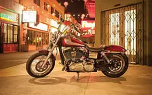 Desktop wallpapers motorcycle Harley-Davidson Dyna Street Bob - 2014