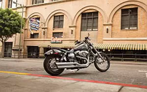 Desktop wallpapers motorcycle Harley-Davidson Dyna Wide Glide - 2014