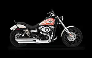 Desktop wallpapers motorcycle Harley-Davidson Dyna Wide Glide - 2014