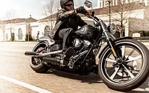 Desktop wallpapers motorcycle Harley-Davidson Softail Breakout - 2014