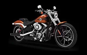 Desktop wallpapers motorcycle Harley-Davidson Softail Breakout - 2014