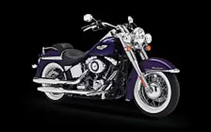 Desktop wallpapers motorcycle Harley-Davidson Softail Deluxe - 2014