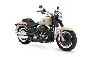 Desktop wallpapers motorcycle Harley-Davidson Softail Fat Boy Lo - 2014