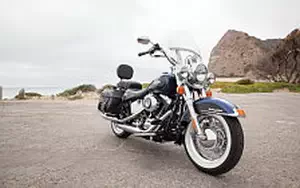 Desktop wallpapers motorcycle Harley-Davidson Heritage Softail Classic - 2014