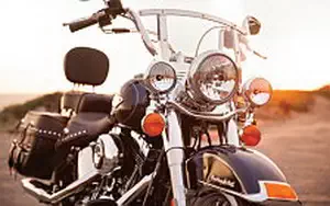 Desktop wallpapers motorcycle Harley-Davidson Heritage Softail Classic - 2014