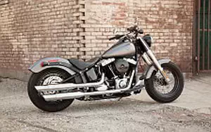 Desktop wallpapers motorcycle Harley-Davidson Softail Slim - 2014