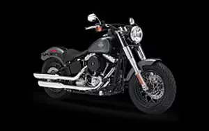 Desktop wallpapers motorcycle Harley-Davidson Softail Slim - 2014