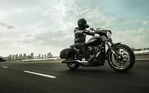 Desktop wallpapers motorcycle Harley-Davidson Softail Sport Glide - 2018