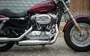 Desktop wallpapers motorcycle Harley-Davidson Sportster 1200 Custom - 2016