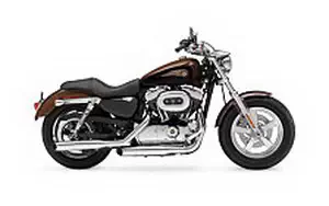 Desktop wallpapers motorcycle Harley-Davidson Sportster 1200C 1200 Custom - 2013