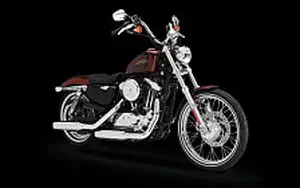 Desktop wallpapers motorcycle Harley-Davidson Sportster 1200V Seventy Two - 2014