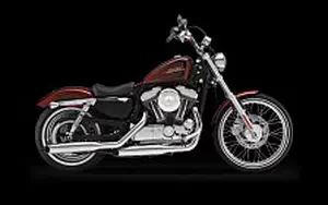 Desktop wallpapers motorcycle Harley-Davidson Sportster 1200V Seventy Two - 2014