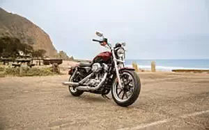 Desktop wallpapers motorcycle Harley-Davidson Sportster 883L SuperLow - 2014