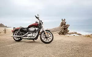 Desktop wallpapers motorcycle Harley-Davidson Sportster 883L SuperLow - 2014