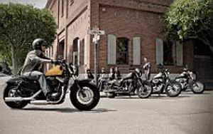 Motorcycles wallpapers Harley-Davidson Sportster Forty Eight - 2012