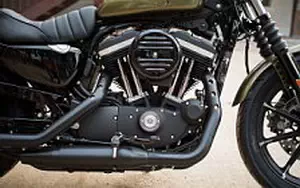 Desktop wallpapers motorcycle Harley-Davidson Sportster Iron 883 - 2016