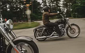 Desktop wallpapers motorcycle Harley-Davidson Sportster Seventy Two - 2016