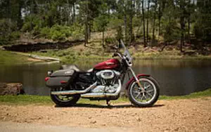 Desktop wallpapers motorcycle Harley-Davidson Sportster SuperLow 1200T - 2016