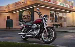 Motorcycles wallpapers Harley-Davidson Sportster SuperLow - 2012