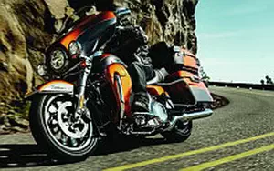 Desktop wallpapers motorcycle Harley-Davidson Touring Electra Glide Ultra Classic Low - 2015