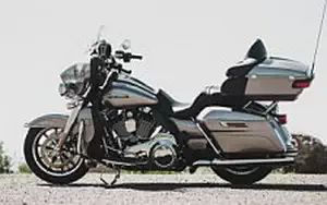 Desktop wallpapers motorcycle Harley-Davidson Touring Electra Glide Ultra Classic - 2016