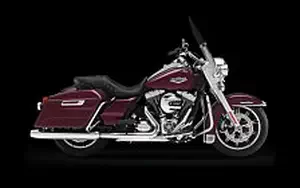 Desktop wallpapers motorcycle Harley-Davidson Touring Road King - 2014