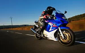 Desktop wallpapers motorcycle Suzuki GSX650F - 2011