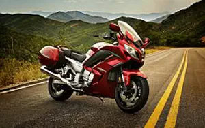 Desktop wallpapers motorcycle Yamaha FJR1300ES - 2014